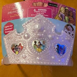 Light-Up Disney Princess Tiara and Shoes